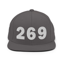 Load image into Gallery viewer, 269 Area Code Snapback Hat