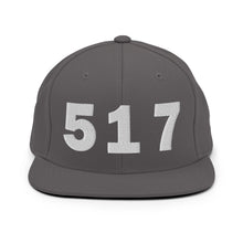 Load image into Gallery viewer, 517 Area Code Snapback Hat