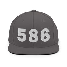 Load image into Gallery viewer, 586 Area Code Snapback Hat