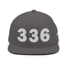 Load image into Gallery viewer, 336 Area Code Snapback Hat