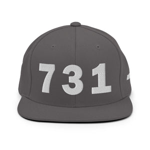 731 Area Code Snapback Hat