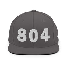 Load image into Gallery viewer, 804 Area Code Snapback Hat