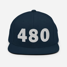 Load image into Gallery viewer, 480 Area Code Snapback Hat