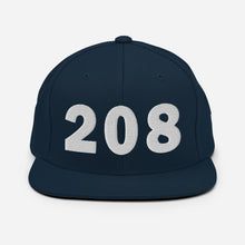 Load image into Gallery viewer, 208 Area Code Snapback Hat