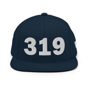 319 Area Code Snapback Hat