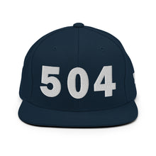 Load image into Gallery viewer, 504 Area Code Snapback Hat