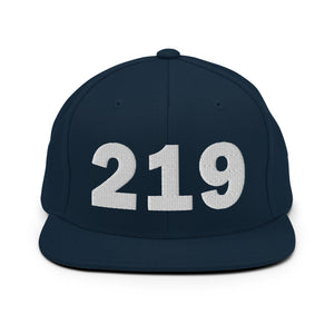 219 Area Code Snapback Hat