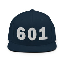 Load image into Gallery viewer, 601 Area Code Snapback Hat