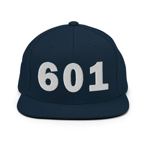 601 Area Code Snapback Hat