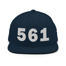 Load image into Gallery viewer, 561 Area Code Snapback Hat