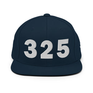 325 Area Code Snapback Hat