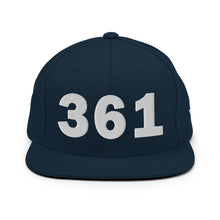 Load image into Gallery viewer, 361 Area Code Snapback Hat