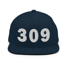 Load image into Gallery viewer, 309 Area Code Snapback Hat