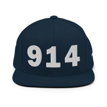 Load image into Gallery viewer, 914 Area Code Snapback Hat