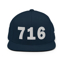 Load image into Gallery viewer, 716 Area Code Snapback Hat