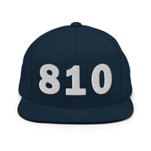 Load image into Gallery viewer, 810 Area Code Snapback Hat