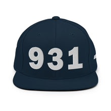 Load image into Gallery viewer, 931 Area Code Snapback Hat