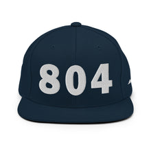 Load image into Gallery viewer, 804 Area Code Snapback Hat