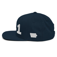 Load image into Gallery viewer, 641 Area Code Snapback Hat