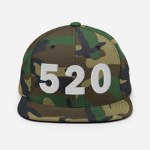 Load image into Gallery viewer, 520 Area Code Snapback Hat