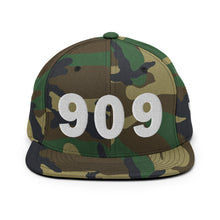 Load image into Gallery viewer, 909 Area Code Snapback Hat