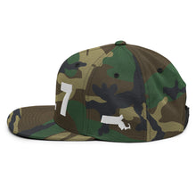 Load image into Gallery viewer, 617 Area Code Snapback Hat