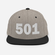 Load image into Gallery viewer, 501 Area Code Snapback Hat