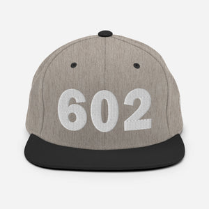 602 Area Code Snapback Hat