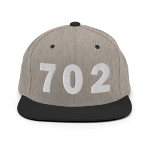 702 Area Code Snapback Hat