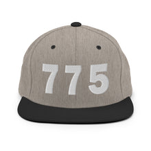 Load image into Gallery viewer, 775 Area Code Snapback Hat