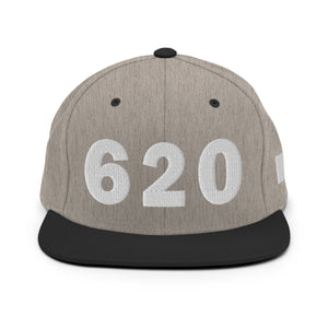 620 Area Code Snapback Hat
