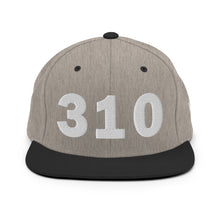 Load image into Gallery viewer, 310 Area Code Snapback Hat