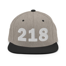 Load image into Gallery viewer, 218 Area Code Snapback Hat