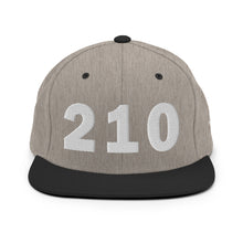 Load image into Gallery viewer, 210 Area Code Snapback Hat