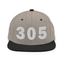 Load image into Gallery viewer, 305 Area Code Snapback Hat