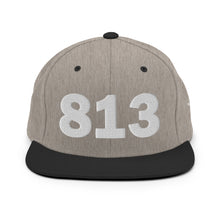 Load image into Gallery viewer, 813 Area Code Snapback Hat