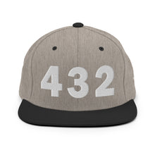 Load image into Gallery viewer, 432 Area Code Snapback Hat