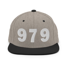 Load image into Gallery viewer, 979 Area Code Snapback Hat