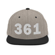 Load image into Gallery viewer, 361 Area Code Snapback Hat