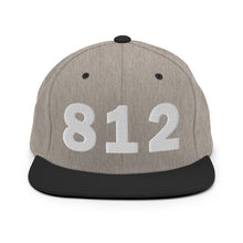 Load image into Gallery viewer, 812 Area Code Snapback Hat