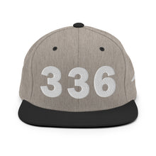 Load image into Gallery viewer, 336 Area Code Snapback Hat