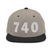 Load image into Gallery viewer, 740 Area Code Snapback Hat