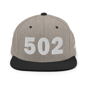 502 Area Code Snapback Hat