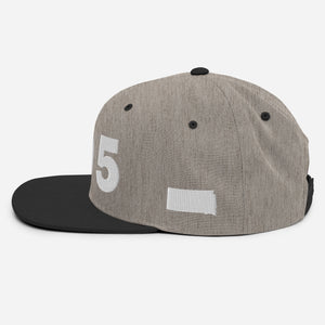 605 Area Code Snapback Hat