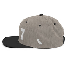 Load image into Gallery viewer, 707 Area Code Snapback Hat