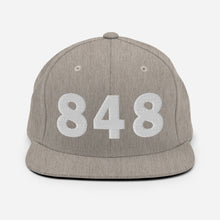 Load image into Gallery viewer, 848 Area Code Snapback Hat