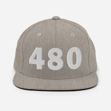 Load image into Gallery viewer, 480 Area Code Snapback Hat