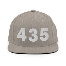 Load image into Gallery viewer, 435 Area Code Snapback Hat