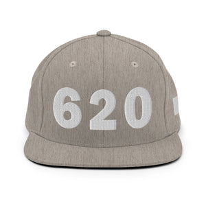 620 Area Code Snapback Hat