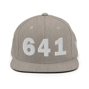 641 Area Code Snapback Hat